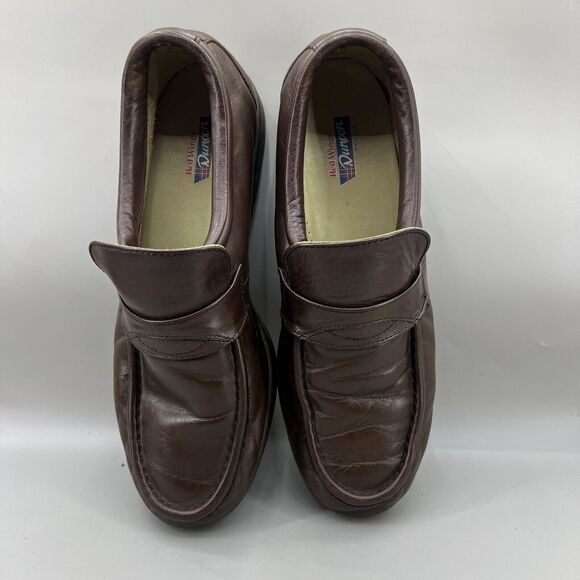Red Wing Dunoon Penny Loafers Men Size 12‎ D Brown Leather Comfort Slip On Shoes